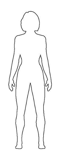 Image Result For Blank Body Template Body Template Character