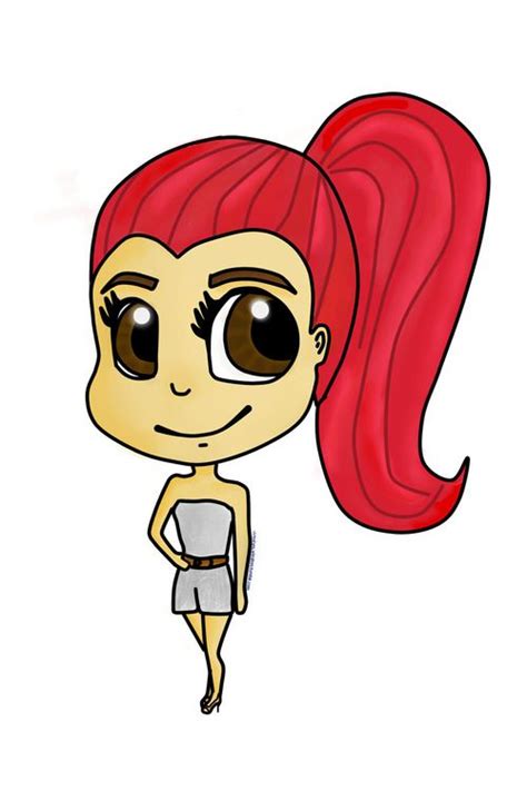 How To Draw Cat Valentine From Victorious Estimapa