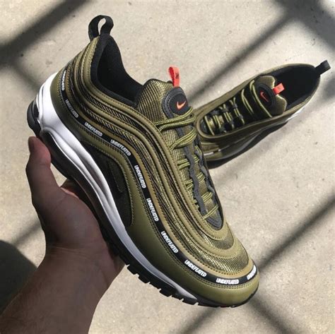 Undefeated Nike Air Max 97 Olive Release Date Sneaker Bar Detroit