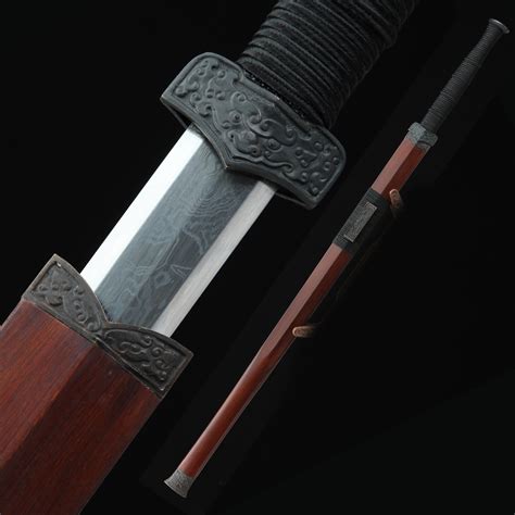 Espada Recta China Espada De La Dinastía Han China Con Afilado De