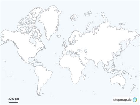 1227 x 868 png 79 кб. StepMap - Weltkarte - Umriss - Landkarte für Deutschland