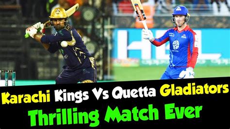 Karachi kings live stream online if you are registered member of bet365, the leading online betting company that has streaming coverage for more than. Karachi Kings Vs Quetta Gladiators | Thrilling Match Ever ...