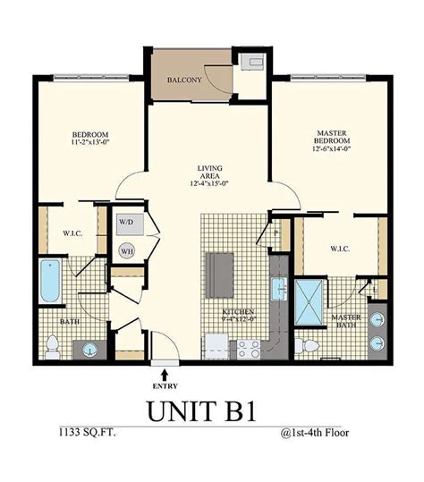 Bedroom Apartment Floor Plans Willow Grove The Station At Willow Grove