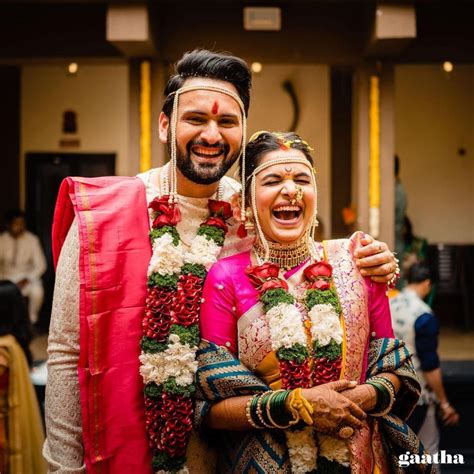 Exclusive Marathi Actors Mithali And Siddharths Wedding Pictures