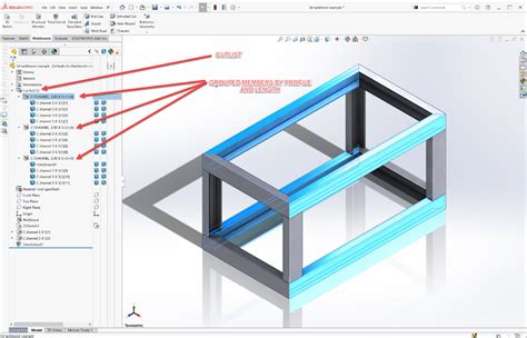 Solidworks Weldment Profiles And Weldment Tools Guide Goengineer