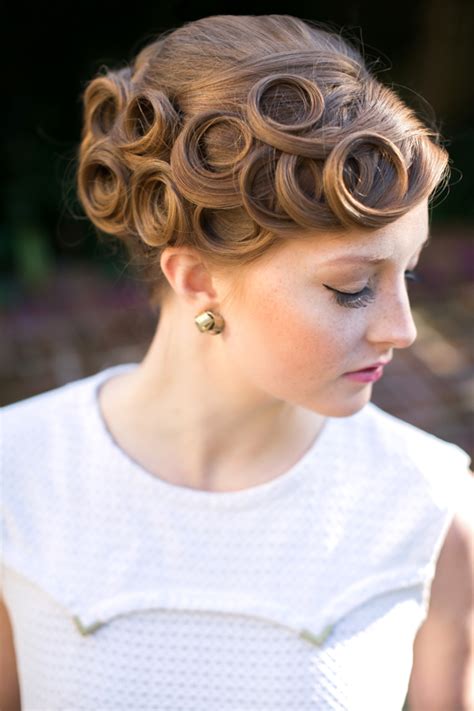 Some people might think that pin up hairstyles are old fashioned polished curls like these used to be extremely cool looking and were a mind blowing bomb of the past time. Best of 2014 bridal hairstyles | Wedding hairstyles | 100 ...