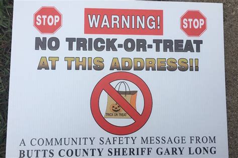 Sheriff Cant Put Sex Offender Signs On Homes During Halloween