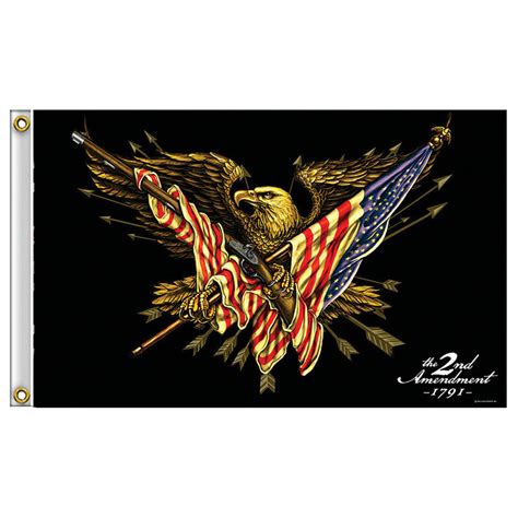 2nd Amendment Eagle Flag Military Issue The 1 Source For High Quality Military Collectibles