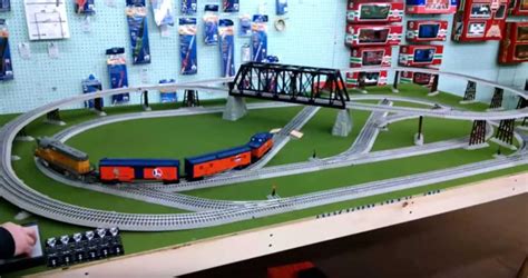 12 Wonderful Lionel Train Layouts With Videos Toy Train Center