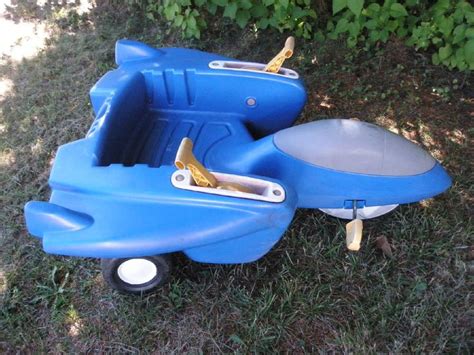 Log cabin kits is a lot of heartache waiting to happen. Rare Little Tikes Pedal Car Rocket Space Ship Airplane Jet ...
