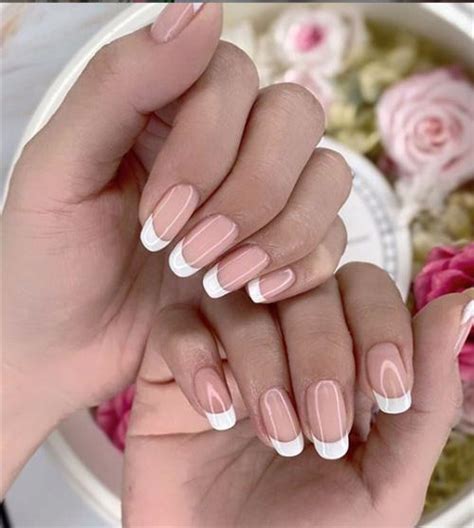 50 Ways To Open The Classic French Nails Fashionsum