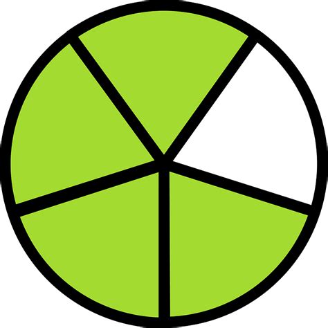 Lime Circles Fractions 45 Clipart Free Download Transparent Png