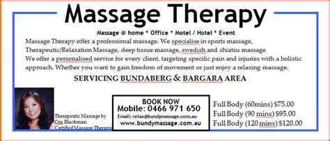 bundy massage therapy in bundaberg qld massage truelocal