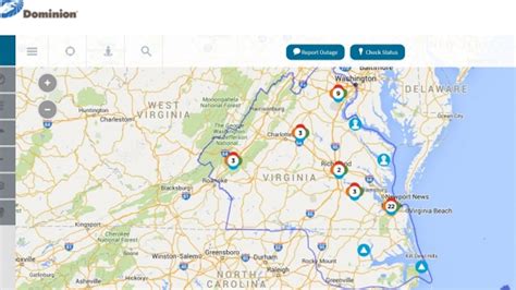 Dominion Energy Outage Map Virginia