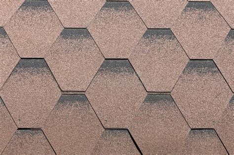 Horizontal Texture Of Brown Shingles Roof Stock Image Image Of