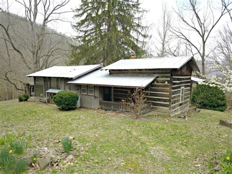 C1800s Log Cabin For Sale Wviews Stream 2 Acres Cullowhee Nc