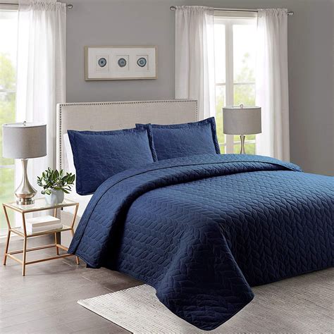 Marcielo Piece Lightweight Bedspread Quilt Set Microfiber Quilt