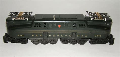 Lionel 2340 Postwar 5 Stripe Gg1 Engine Green Nice