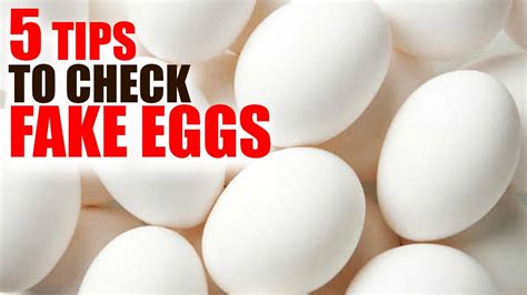 how to spot fake eggs public health