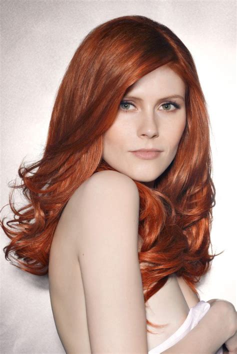 Coiffure Rousse Avec Meches Blondes