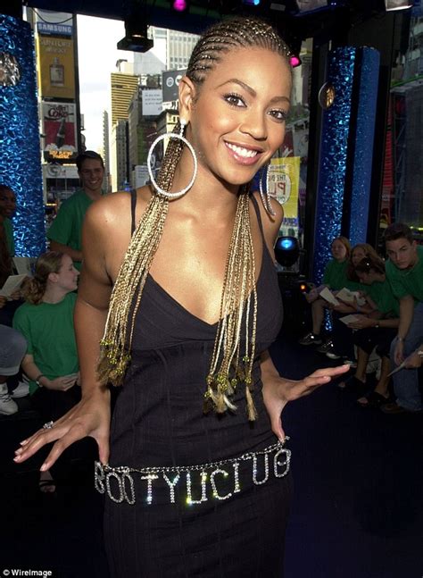 Beyonce Shares Photo Of Herself Aged Eight With Braids Daily Mail Online