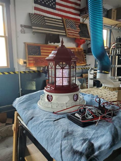 Replacement Lighthouse Top 14 Customsolar Lighthouse Etsy Canada