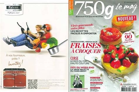Falcon Présent Dans Le Tout Nouveau Magazine De Cuisine 750g En