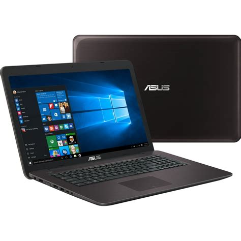 Asus 173 Laptop Intel Core I3 I3 6100u 12gb Ram 1tb Hd Dvd Writer Windows 10 Dark Brown