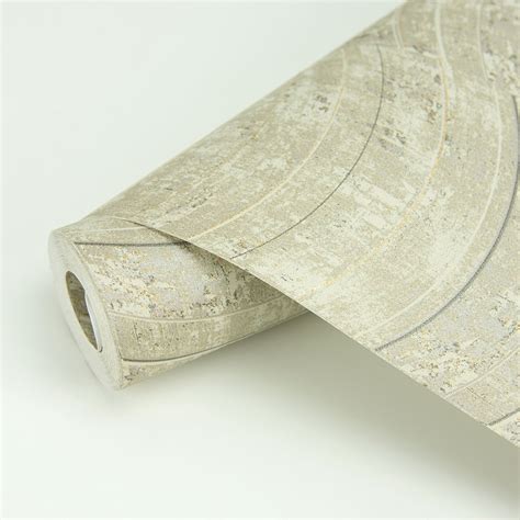 2927 10802 Hydra Taupe Geometric Wallpaper By Brewster