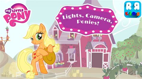 My Little Pony Lights Camera Ponies Ios Applejack Story Youtube
