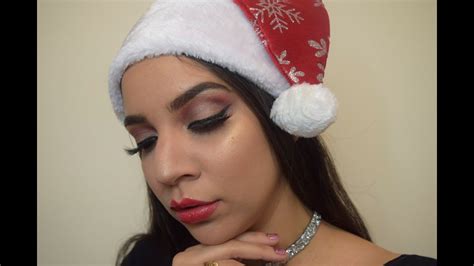 Christmas Makeup Tutorial Beauty By Estefania Youtube