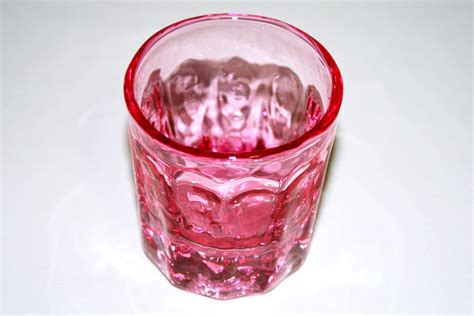 pink shot glass etsy