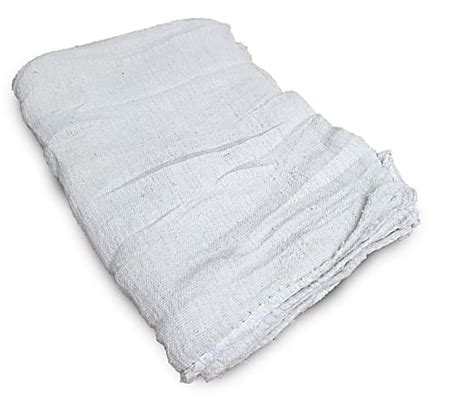 Pro Clean Basics Industrial Grade Shop Towels X White Pack Of