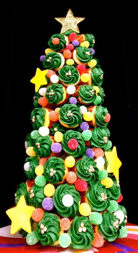 Butrcreamblondi Holiday Cupcake Tree