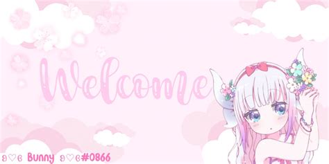 Discord Welcome Banner In 2021 Welcome Banner Banner Anime