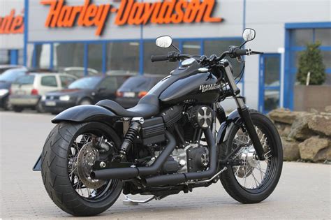 Customized Harley Davidson Street Bob By Thunderbike Customs Germany Lgmsports Com