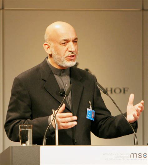 Chairman of the interim government of afghanistan hamid karzai speaks to crowd of 3500 at georgetown university in washington dc. People - Hamid Karzai