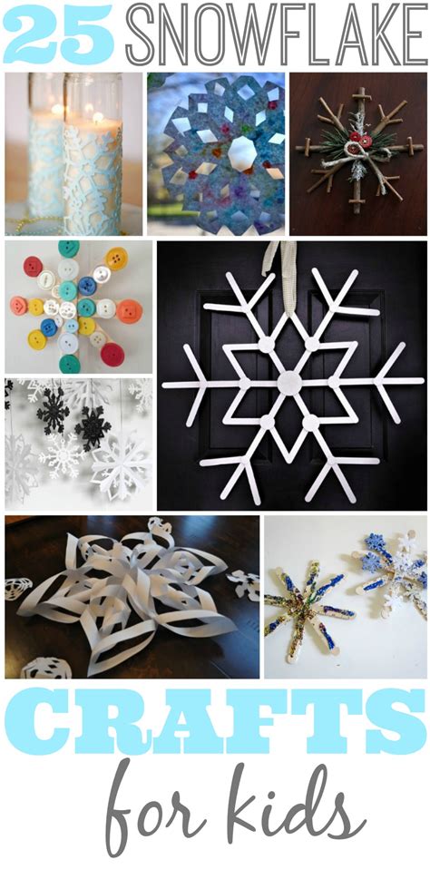 Best 25 Snowflake Crafts For Kids