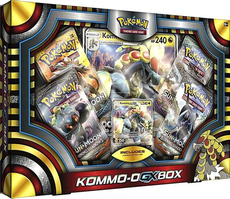 Pokemon Trading Card Game Kommo O Gx Box Pokemon Usa Toywiz