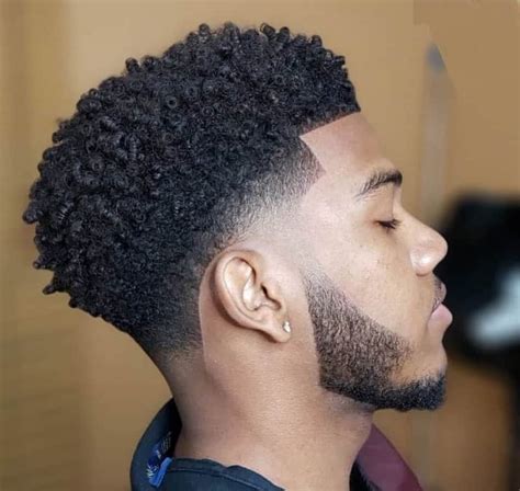 Haircut Taper Fade Black Male Afro Taper Fade Haircut Men S