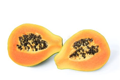 Ripe Papaya Fruit Stock Photo Image Of Fruits Seeds 34468606