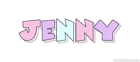 Jenny Logo Outil De Conception De Nom Gratuit à Partir De Texte