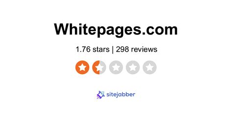 Whitepages Reviews 291 Reviews Of Sitejabber