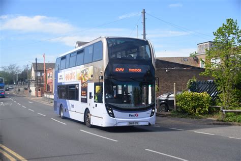 33984 First Essex Alexander Dennis Enviro 400MMC 33984 SN6 Flickr