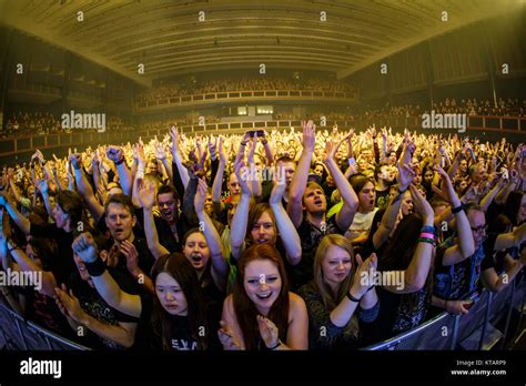 Concert Goers Attend A Live Concert With The The Finnish Symphonic