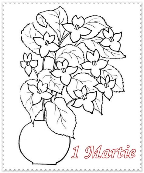 8 martie 2011 by mircea costiniuc 2782 views. Sa desenam 1 Martie | Planse de colorat