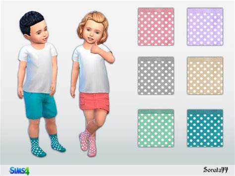 S77 Toddler 31 Socks By Sonata77 At Tsr Sims 4 Updates