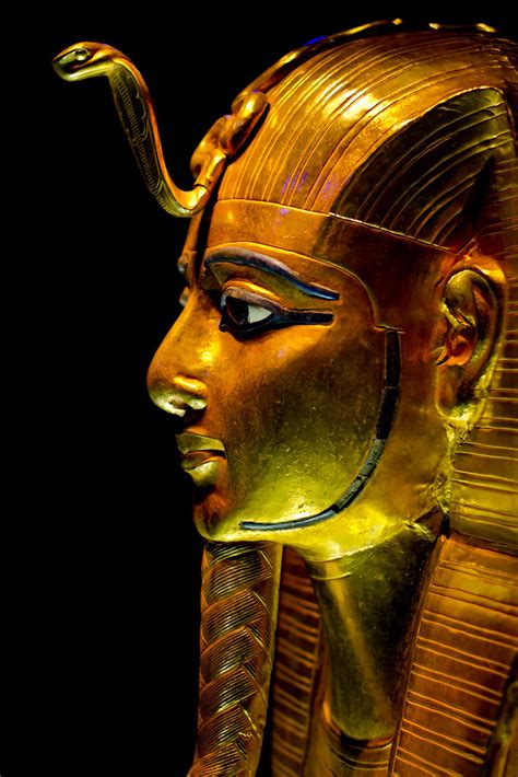 Golden Mask Of Psusennes I Profile View Tanis San El Ha Flickr