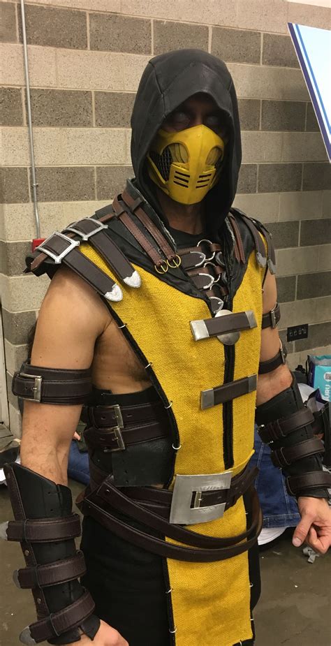 Mortal Kombat X Scorpion Costume