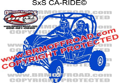 Brm Offroad Graphics Sxs Utv Decals And Stickers For Your Trailer